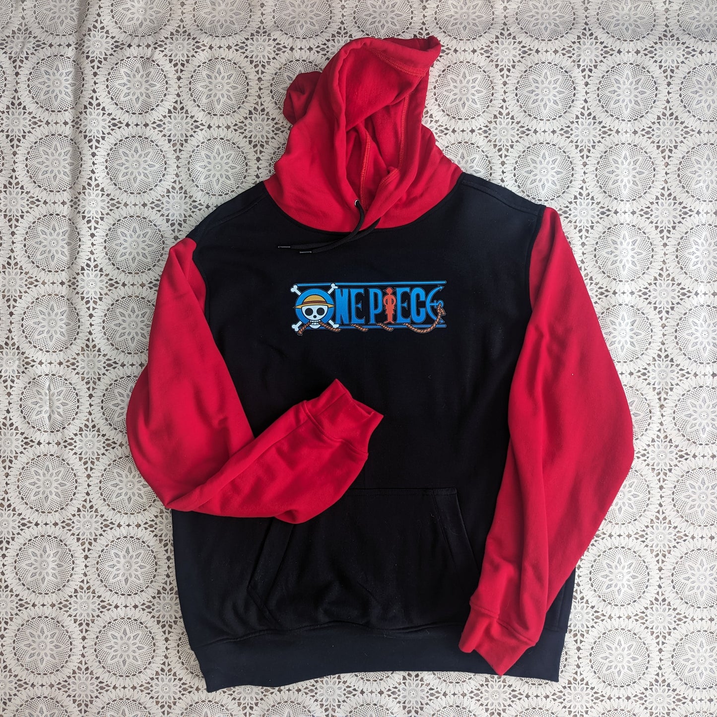 One Piece Hoodie: Red