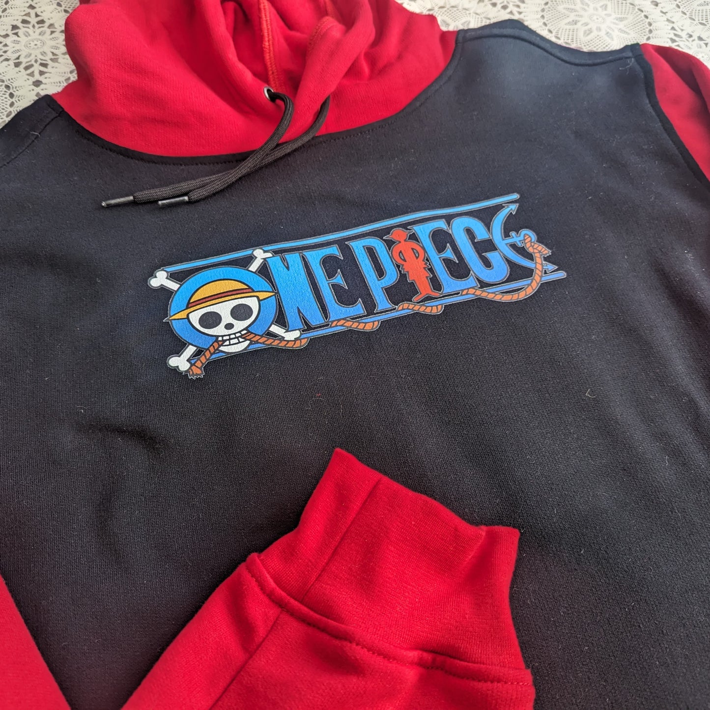 One Piece Hoodie: Red