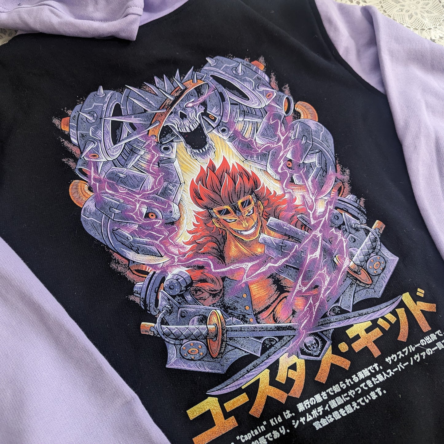 One Piece Hoodie: Purple 2