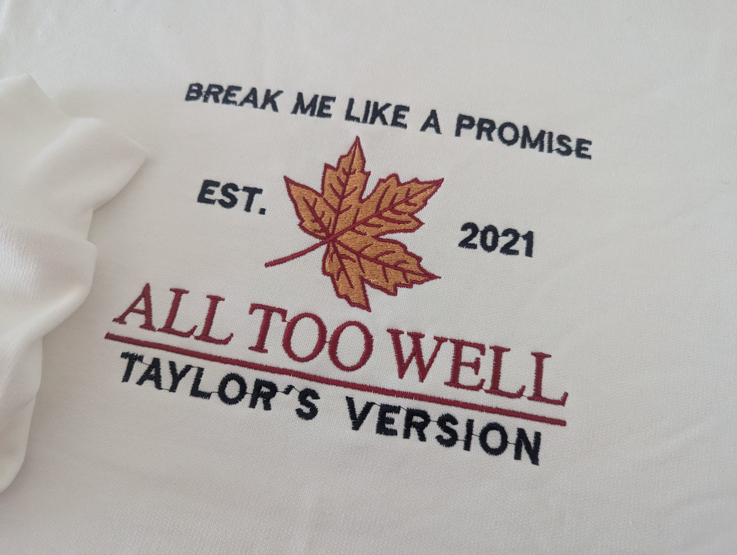 All Too Well Oversize Crewneck