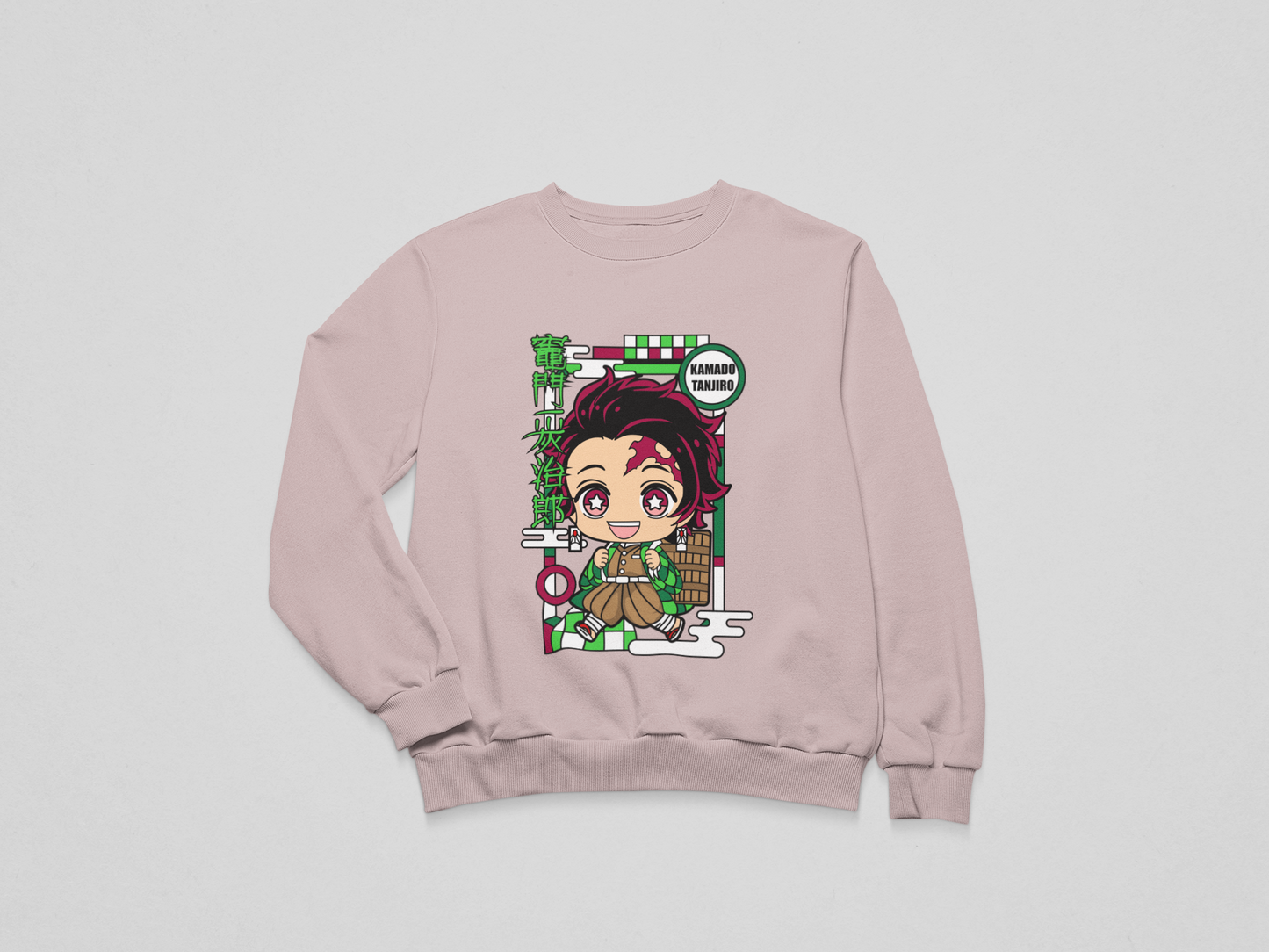 Tanjiro Chibi Oversized Crewneck