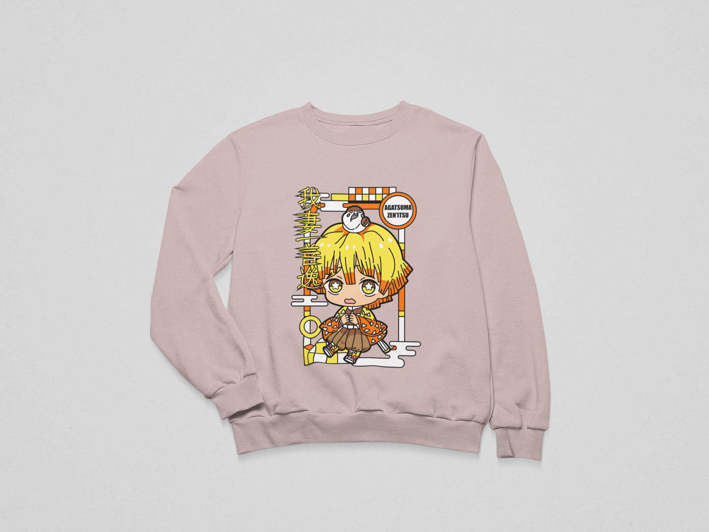 Zenitsu Chibi Oversized Crewneck