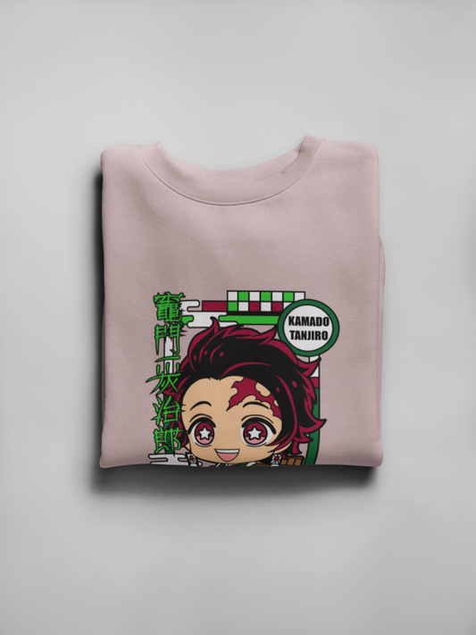 Tanjiro Chibi Oversized Crewneck