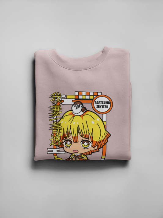 Zenitsu Chibi Oversized Crewneck