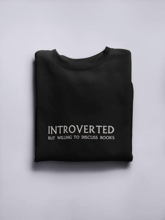 Introverted Bookworm Crewneck